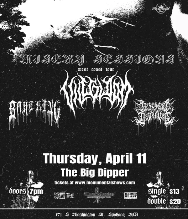 Image: Vilegloom, Bare King, Disease & Depraved