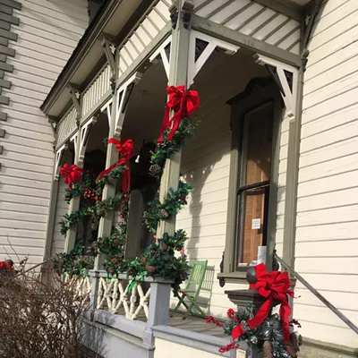 Image: Perkins House Holiday welcome