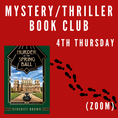 Image: VIRTUAL: Mystery/Thriller Book Club