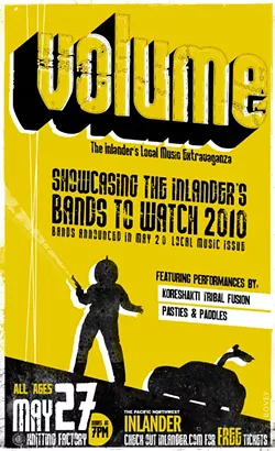 Volume! Be there!