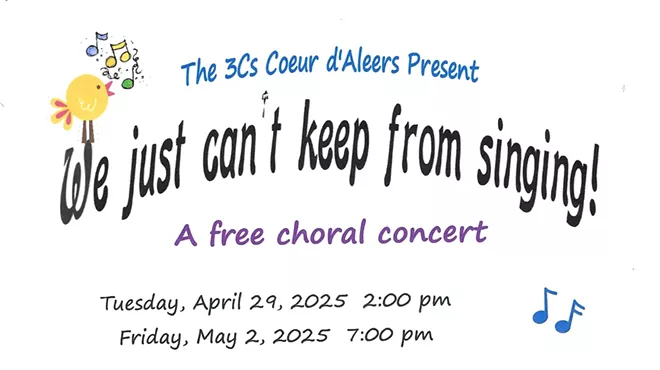 Image: We Just Can't Keep From Singing