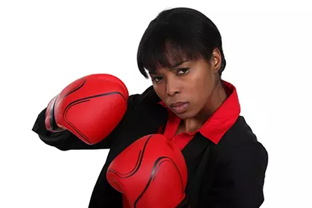 What stock images say about women and feminism