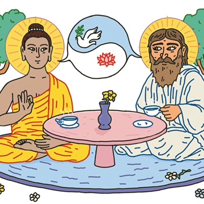 Whitworth historian Anthony Clark's recent book helps Buddhists and Christians acknowledge their differences in order to celebrate each other