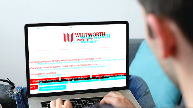 Image: Whitworth students feel left in the dark as ransomware attack cripples the school's computer network