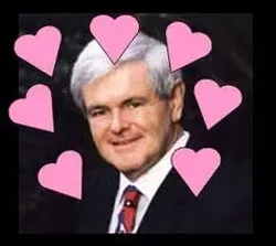 Why didn't Gingrich bring up his moonbase idea on Thursday? It's not actually that crazy...