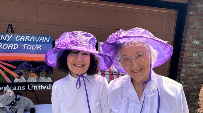 Why two octogenarians from Eastern Washington are on a summerlong road trip to rural towns, urging people to vote