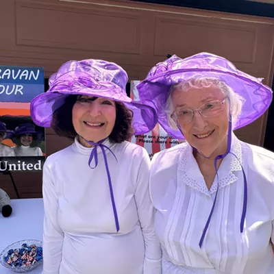 Image: Why two octogenarians from Eastern Washington are on a summerlong road trip to rural towns, urging people to vote