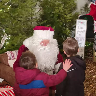 Image: Visit with Santa
