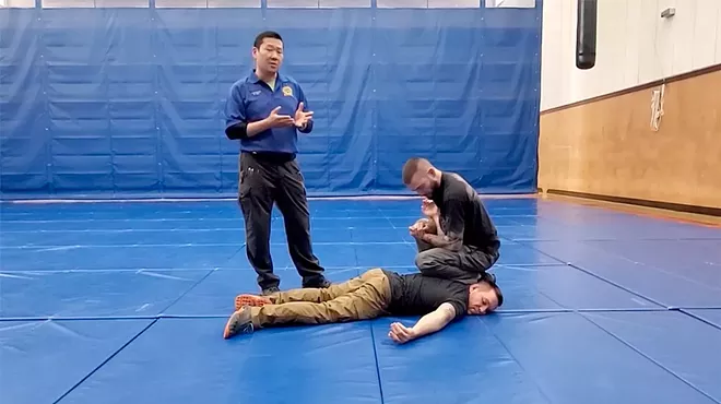 Image: With the knee-on-neck tactic under fire, Spokane law enforcement speak to needed changes in training