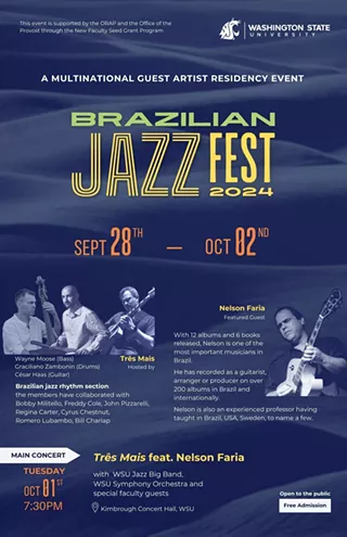 Image: WSU Brazilian Jazz Fest