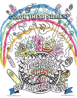 Yo Gabba Gabba Coloring Contest Winner Announced!